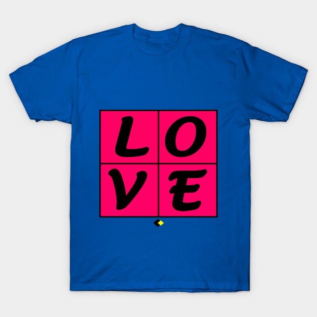 LOVE SQUARED T-Shirt by AddOnDesign